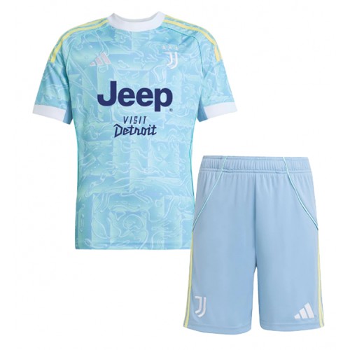 Juventus Lois Openda #20 Bortaställ Barn 2025-26 Kortärmad (+ Korta byxor) Juventus Lois Openda #20 Bortaställ Barn 2025-26 Kortärmad (+ Korta byxor)